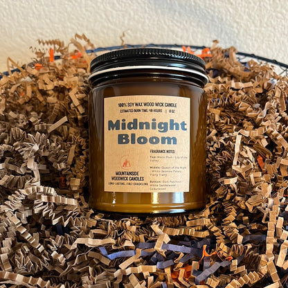 Midnight Bloom Candle