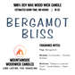 Bergamot Bliss (16 oz.) - Large Wood Wick Candle
