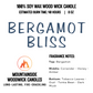 Bergamot Bliss (8 oz.) - Small Wood Wick Candle