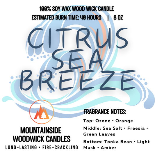 Citrus Sea Breeze Candle