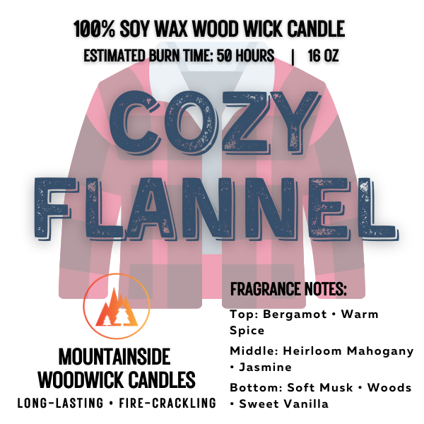 Cozy Flannel Candle