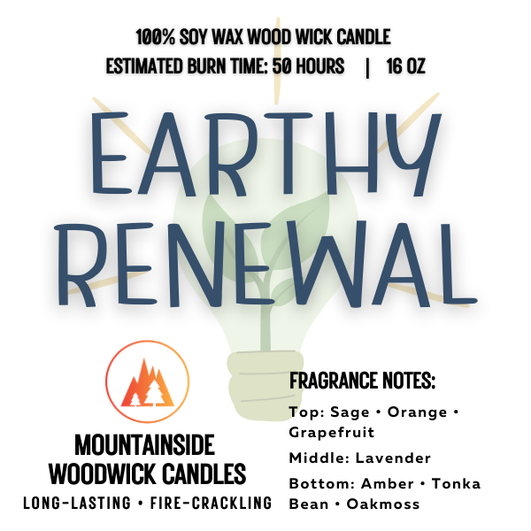 Earthy Renewal Candle