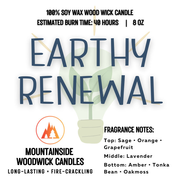 Earthy Renewal Candle