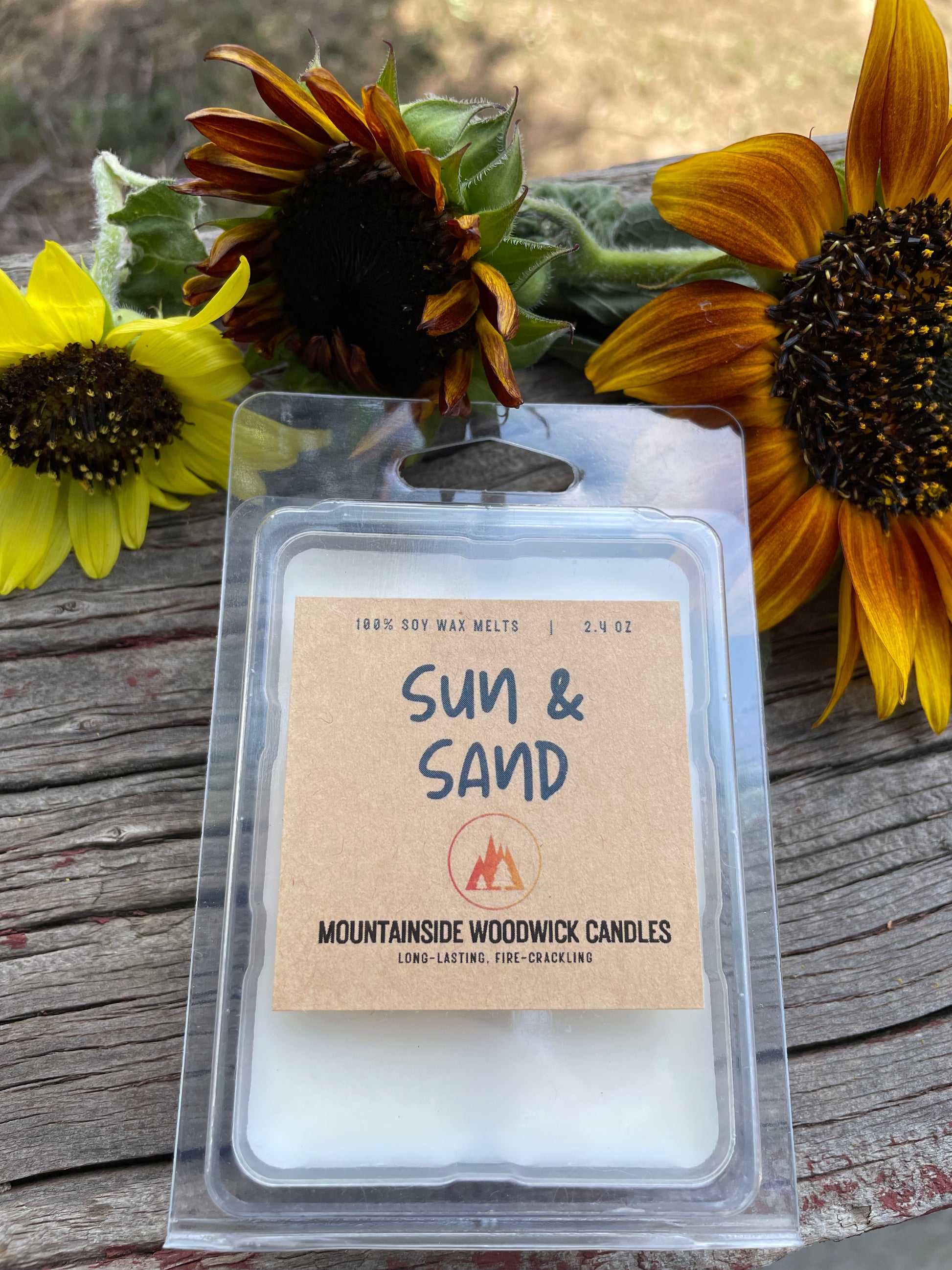 Sun & Sand (2.4 oz.) - Soy Wax Melts – Mountainside Woodwick Candles