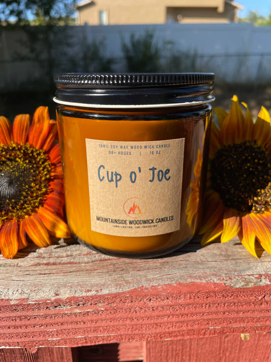 Cup O' Joe (16 oz.) - Large Wood Wick Candle