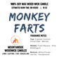 Monkey Farts (16 oz.) - Large Wood Wick Candle