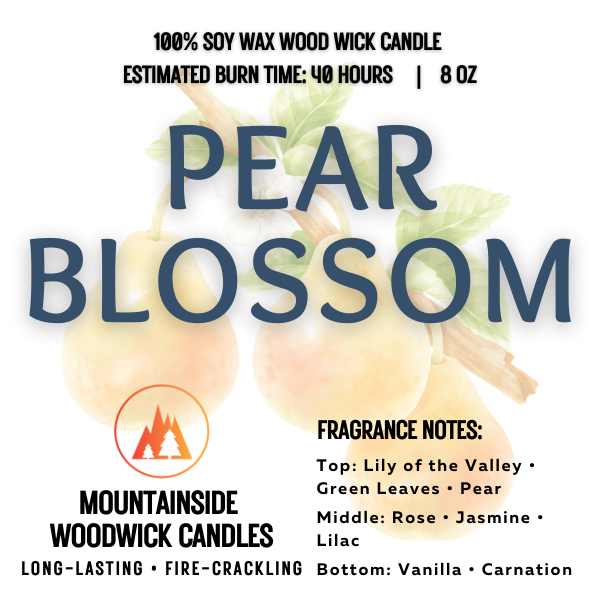 Pear Blossom Candle