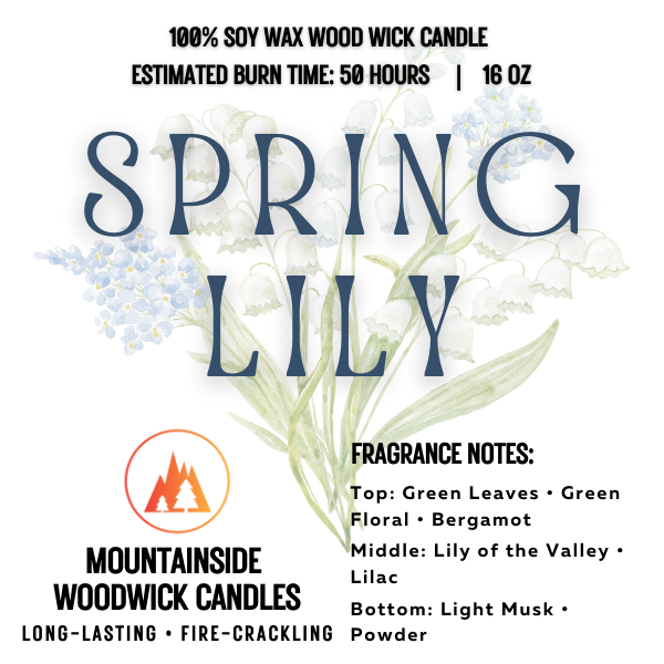 Spring Lily Candle