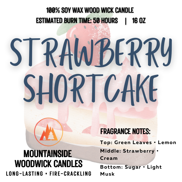 Strawberry Shortcake Candle