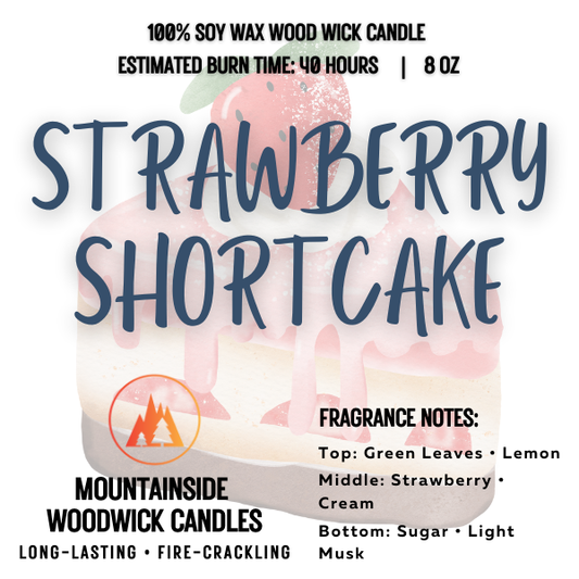 Strawberry Shortcake Candle