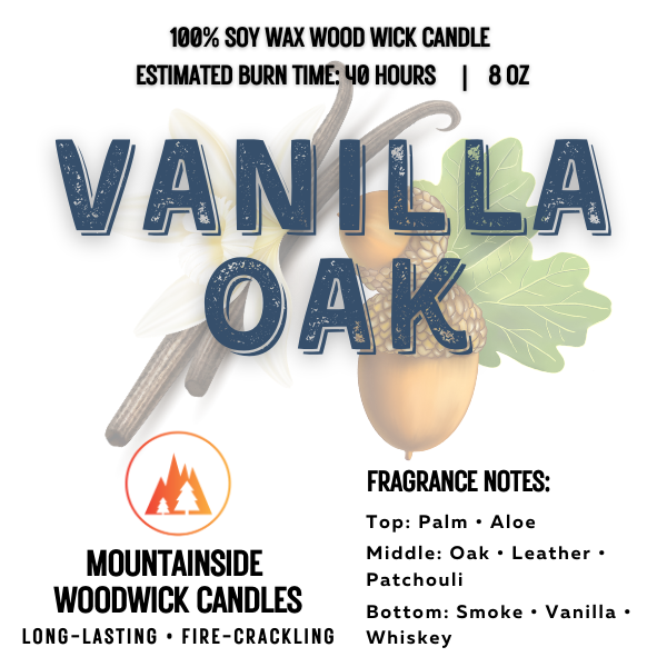 Vanilla Oak Candle