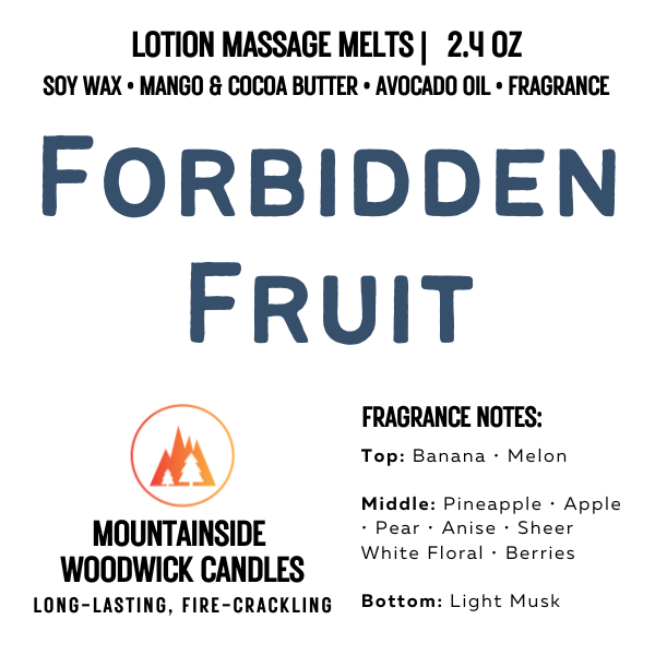 Forbidden Fruit (2.4 oz.) - Lotion Massage Melts