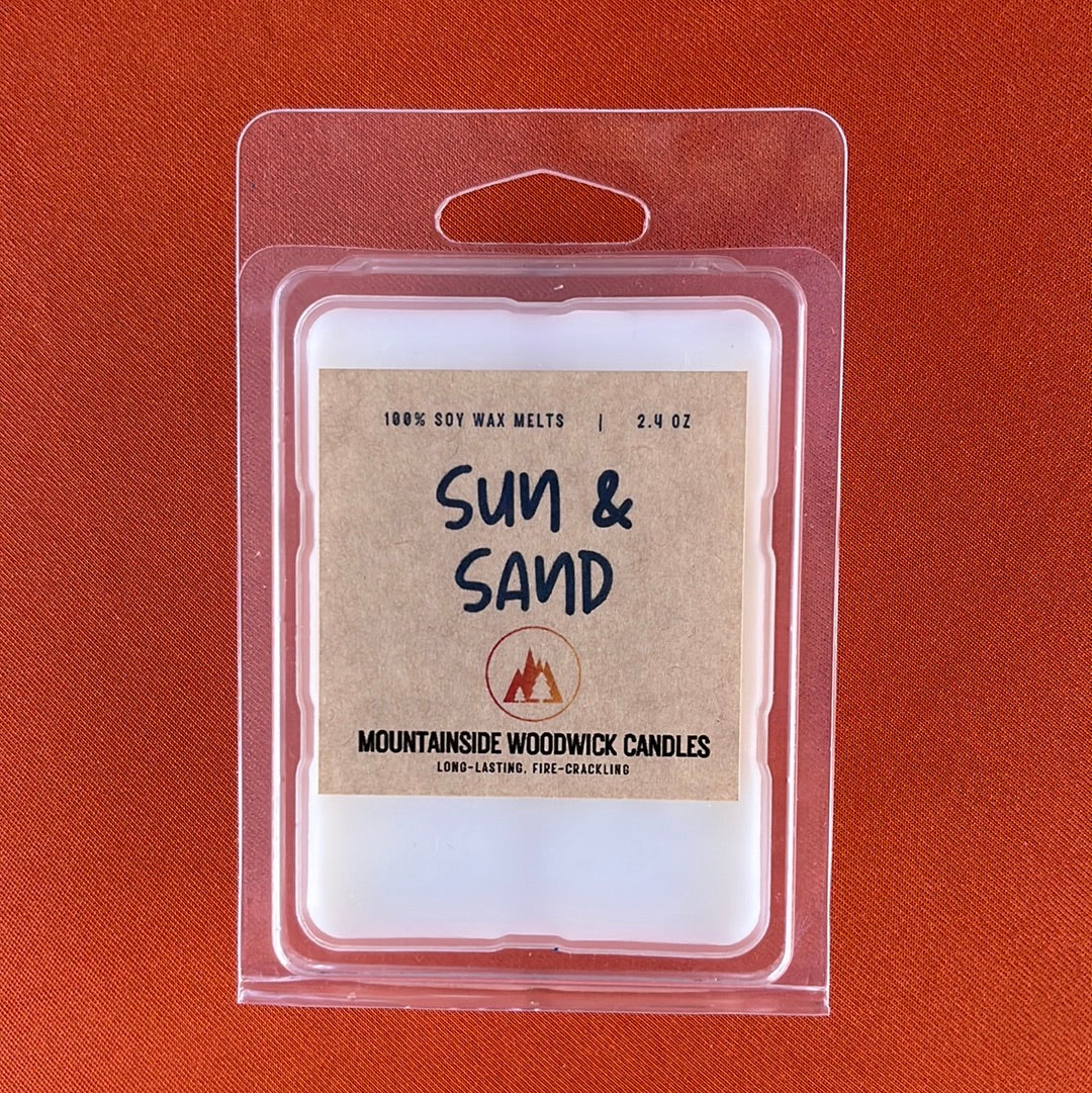 Sun & Sand (2.4 oz.) - Soy Wax Melts – Mountainside Woodwick Candles