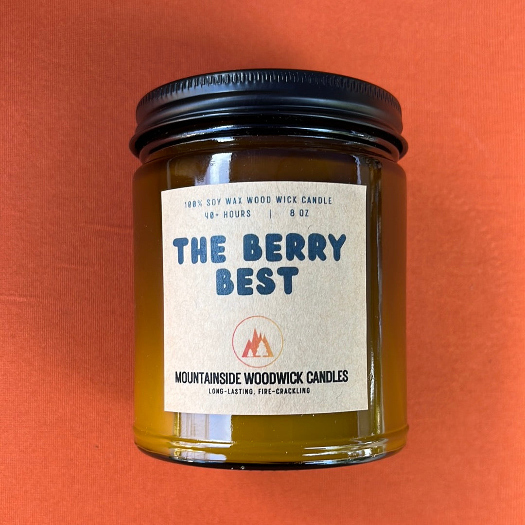 The Berry Best (8 oz.) - Small Wood Wick Candle