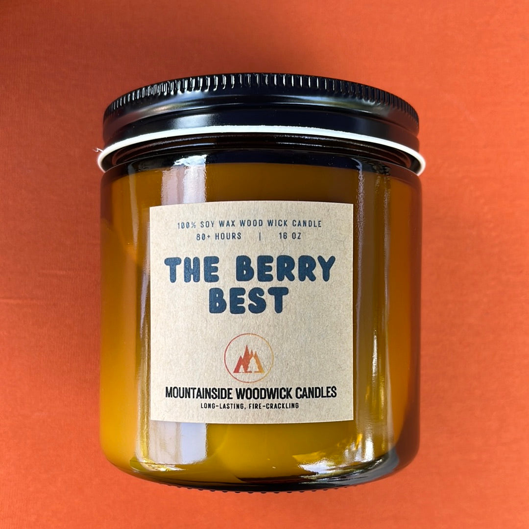 The Berry Best (16 oz.) - Large Wood Wick Candle