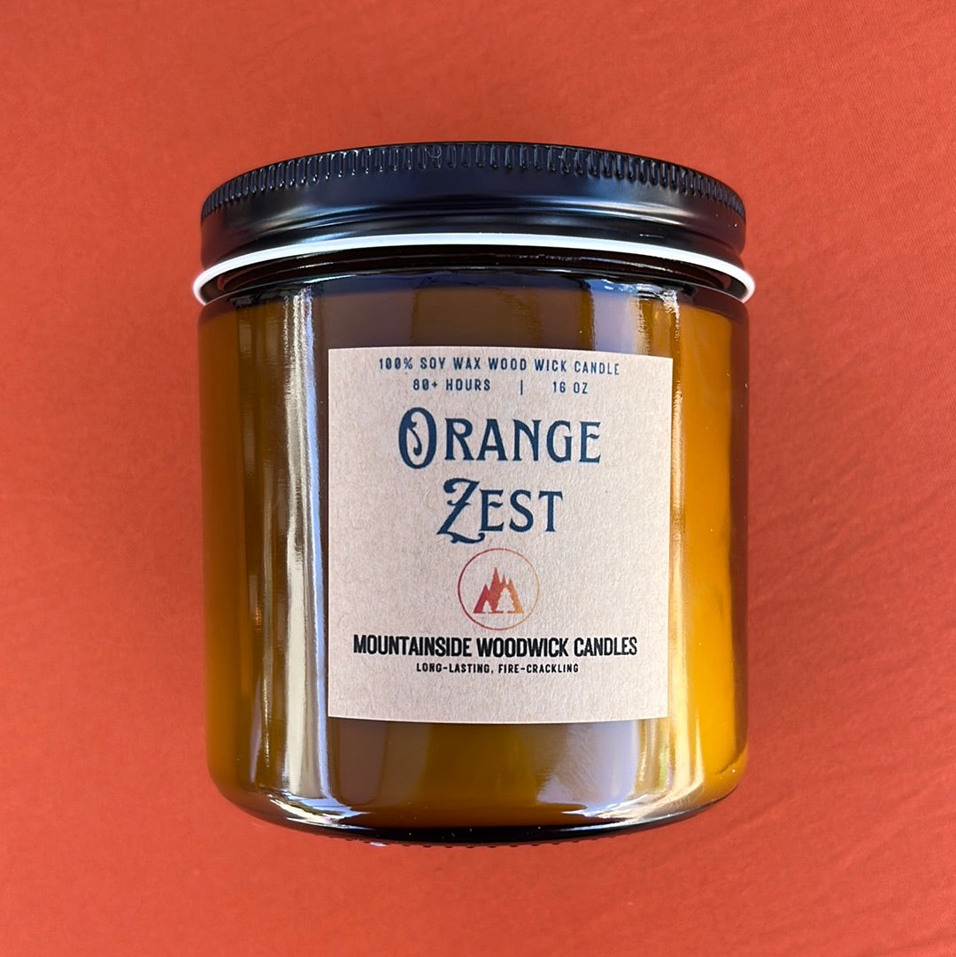 Orange Zest (16 oz.) - Large Wood Wick Candle