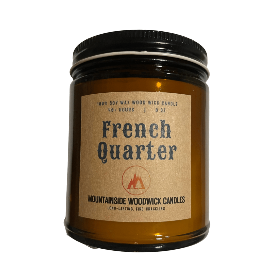 French Quarter (8 oz.) - Small Wood Wick Candle